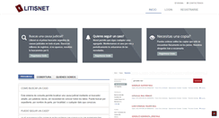 Desktop Screenshot of litisnet.com