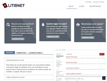 Tablet Screenshot of litisnet.com
